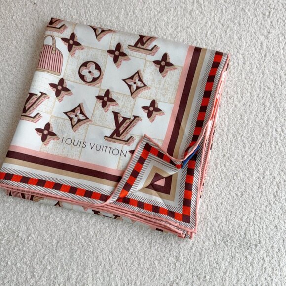 Louis Vuitton Silk Scarf - Picture 2 of 8
